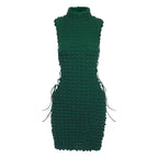 Textured Bodycon Dress