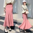 Women's Elegant Flared Maxi Skirt in Lightweight Material