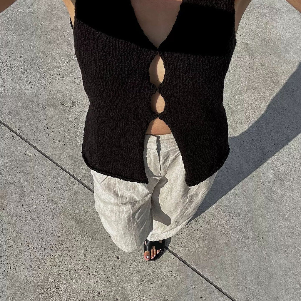 Women's Sleeveless Knit Vest
