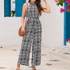 Women's Elegant Boho-Style Jumpsuit