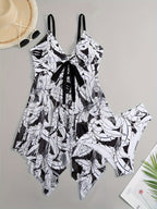 Women's Swim Skirt with Tie-Detail