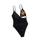Women's Swimwear with Sparkling Star Decor