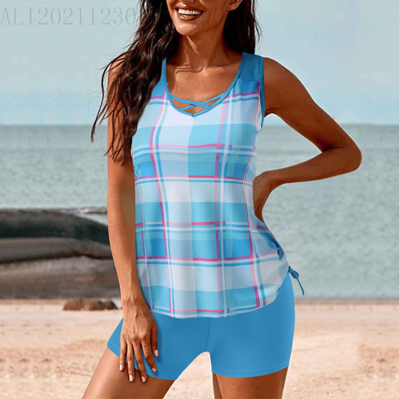 Women's Swim Top with Lace Detail