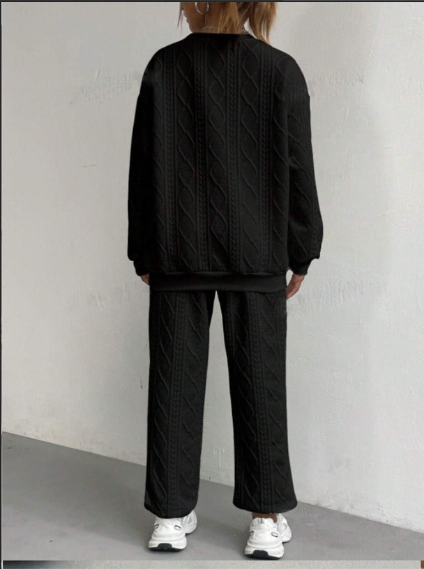 Women's Cozy Knit Suit