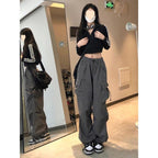 Women's Wide-Leg Cargo Pants with Practical Pockets