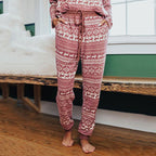 Women's Cozy Polar Fleece Two-Piece Set