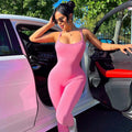 Women's Form-Fitting Jumpsuit