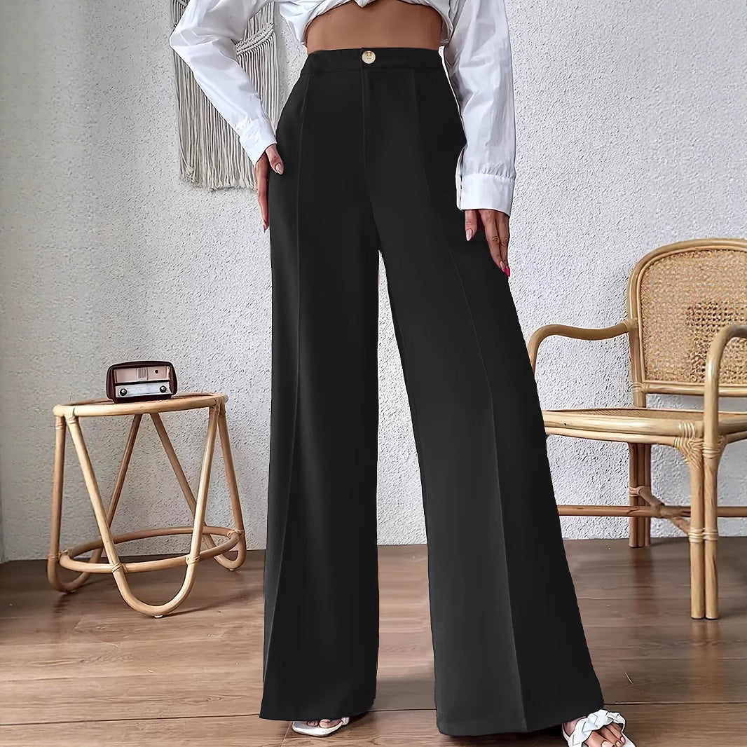 Elegant High-Waisted Palazzo Pants