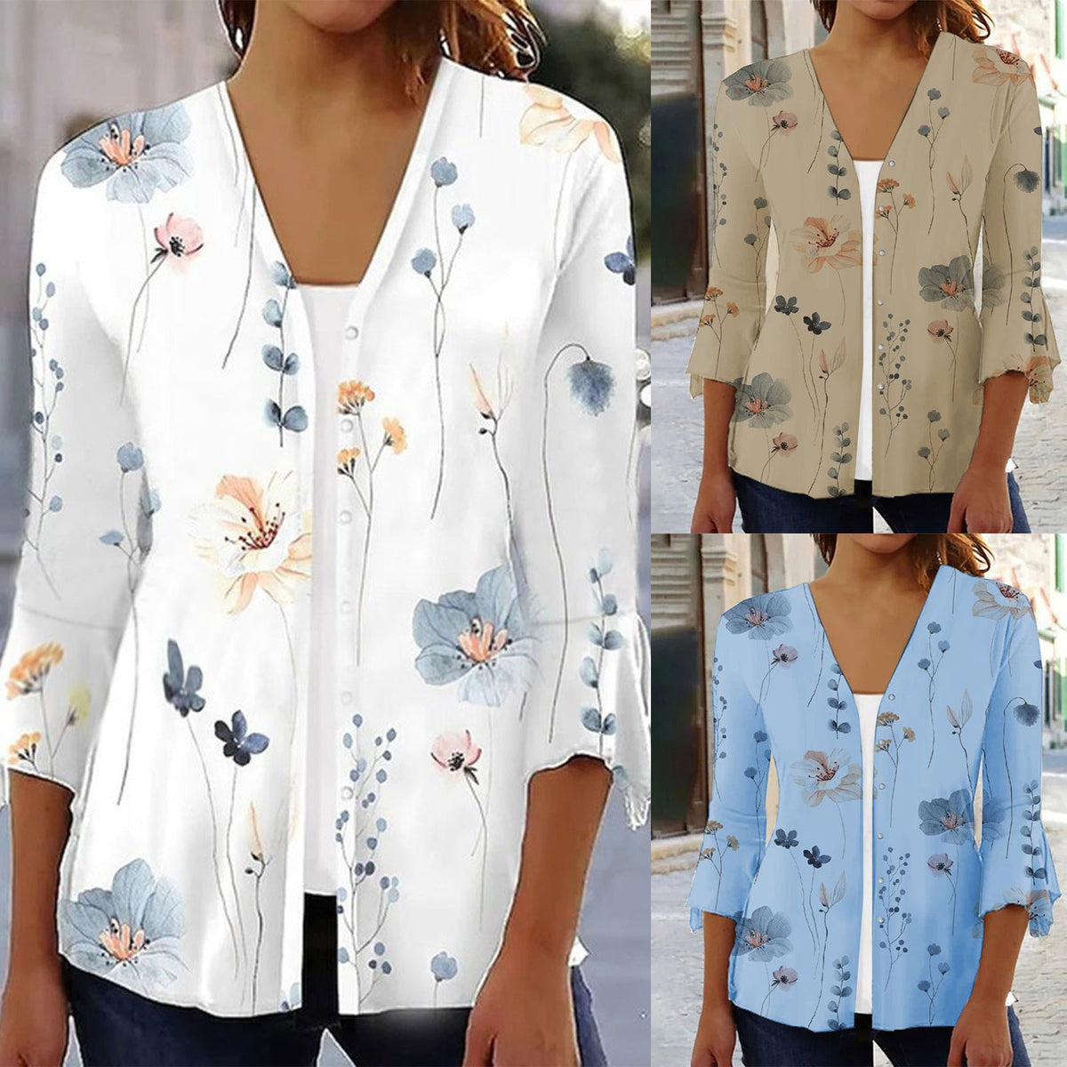 Women's Floral Blouse