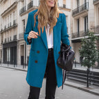 Elegant Boucle Trench Coat