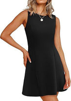 Sleeveless A-Line Dress
