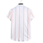 Women's Striped Short-Sleeve Shirt
