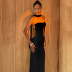 Women's Elegant Bodycon Jumpsuit with Cut-Out Details