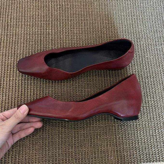 Women's Ballet Flats with Elegant Pointed Design and Comfortable Insole