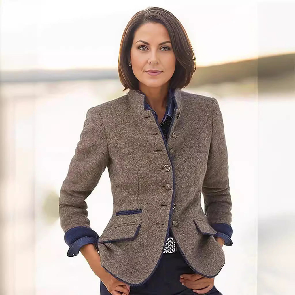 Women's Elegant Wool Jacket