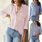 Women's Casual Striped Blouse