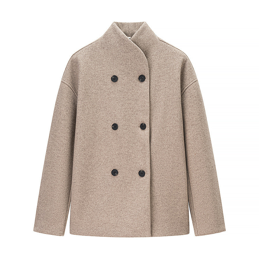 Women's Elegant Double-Breasted Jacket