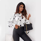 Women's Polka-Dot Blouse