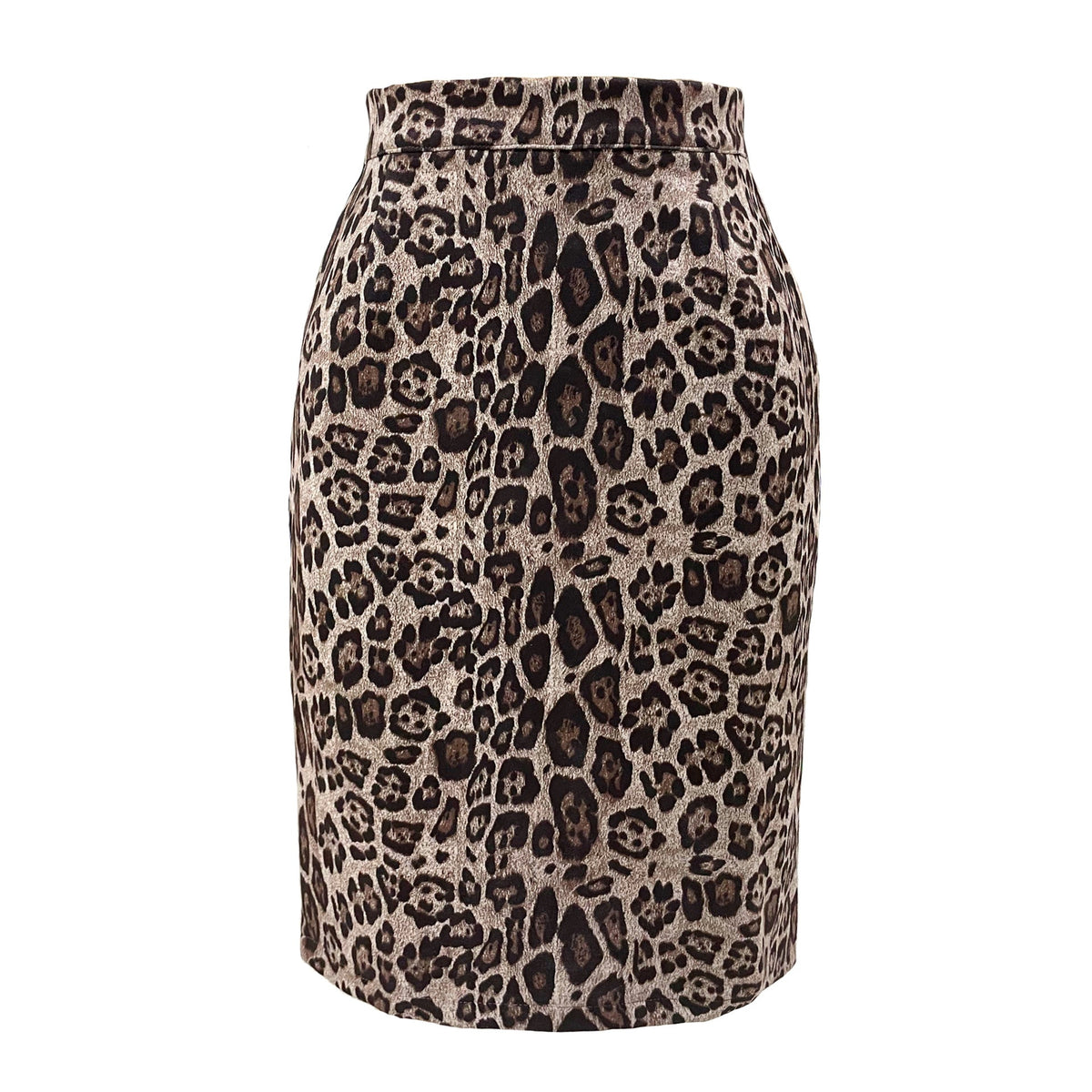 Women's Leopard Print Pencil Skirt