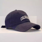 Men's Cotton Adjustable Embroidered Baseball Cap
