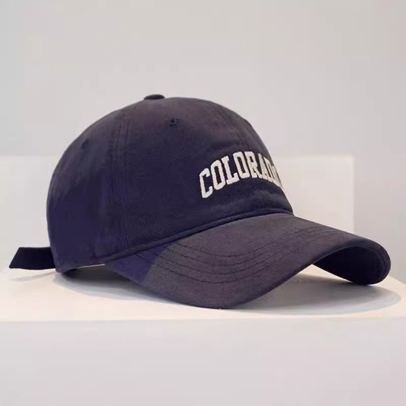 Men's Cotton Adjustable Embroidered Baseball Cap
