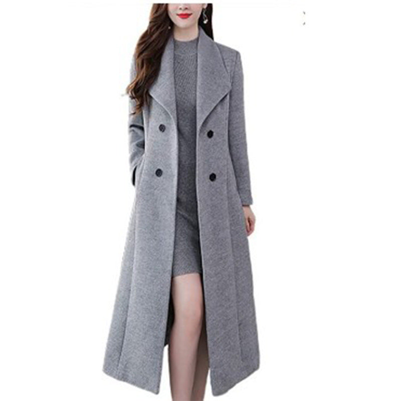 Women's Long Wool Coat