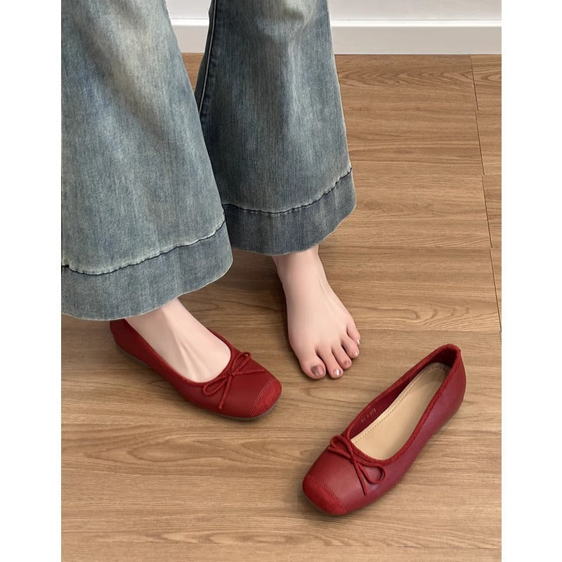 Women's Ballet Flats with Elegant Glitter Design and Comfortable Footbed