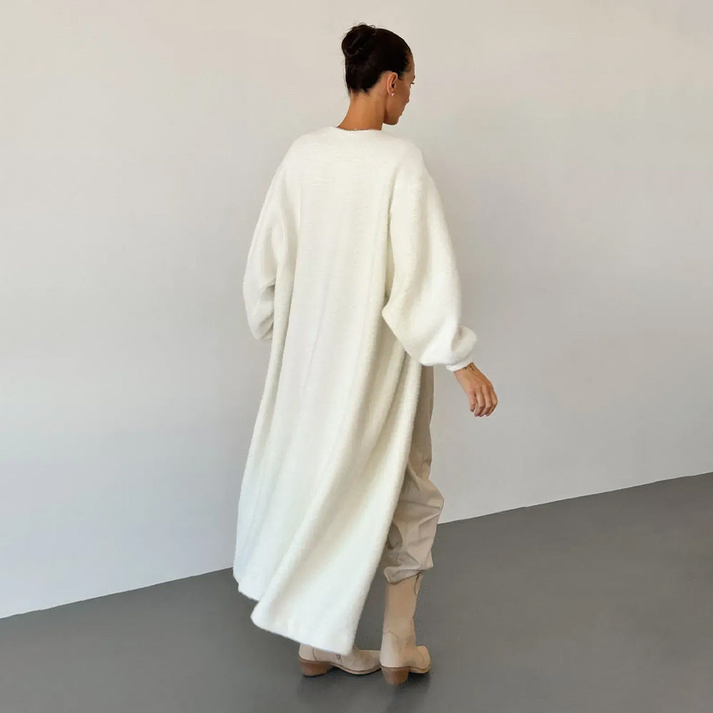 Elegant Bouclé Coat