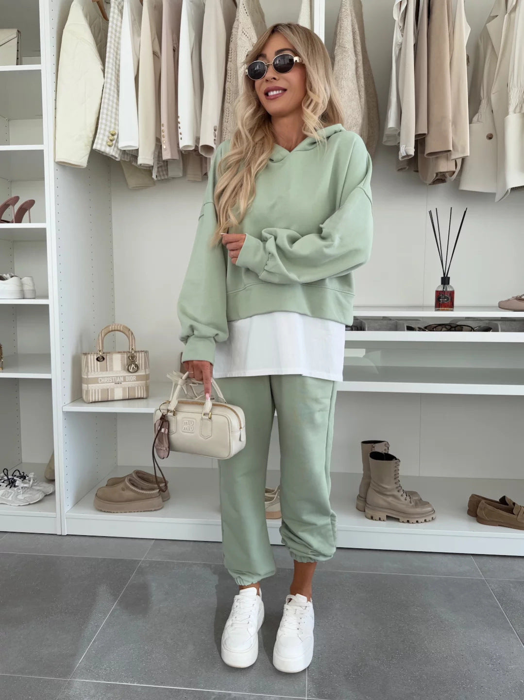 Women's Casual Hoodie and Jogger Set
