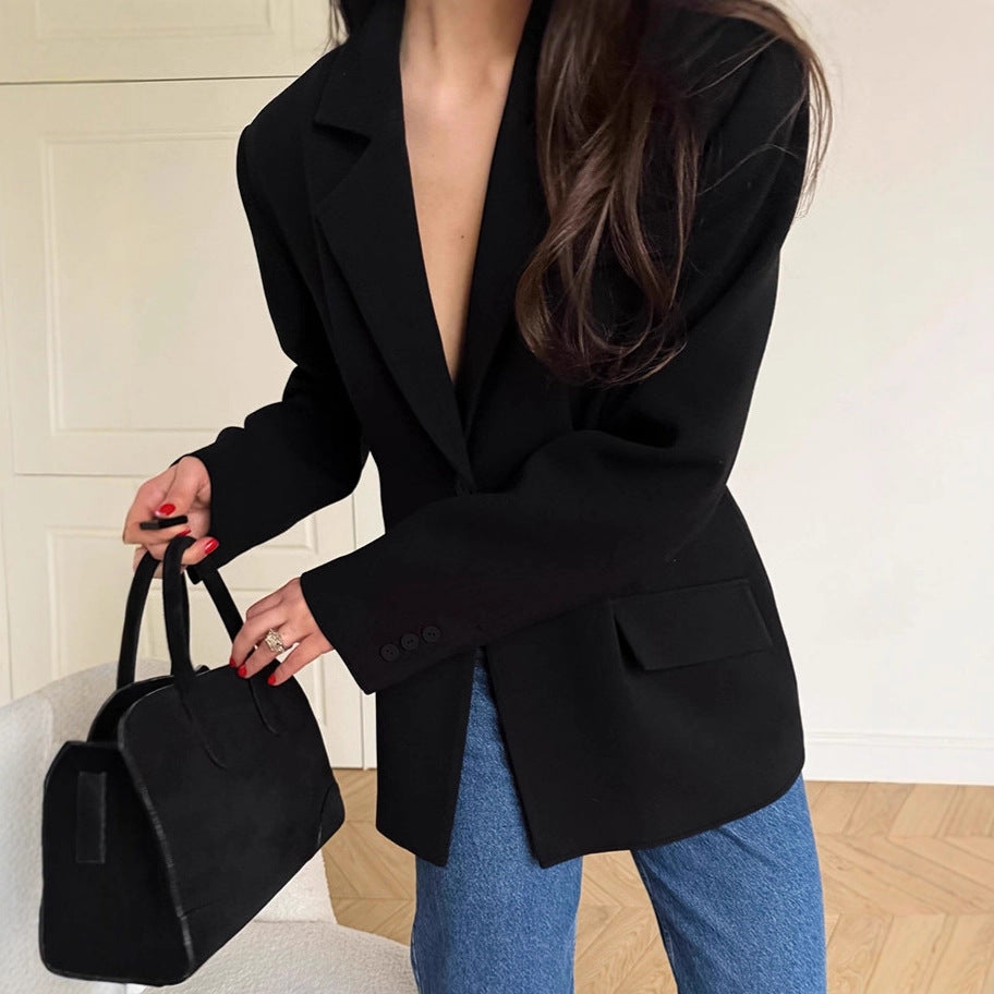 Women's Tailored Blazer with Pockets