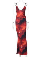 Women's Elegant and Form-Fitting Leopard Print Set