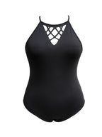 Women's Swimsuit with Refined Back Cut-Out