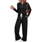 Women's Comfortable Knit Suit with Casual Cut
