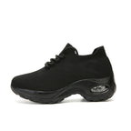 Women's Breathable Comfort Sneakers with Elastic Upper