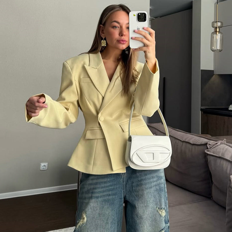 Women's Elegant Tailored Blazer