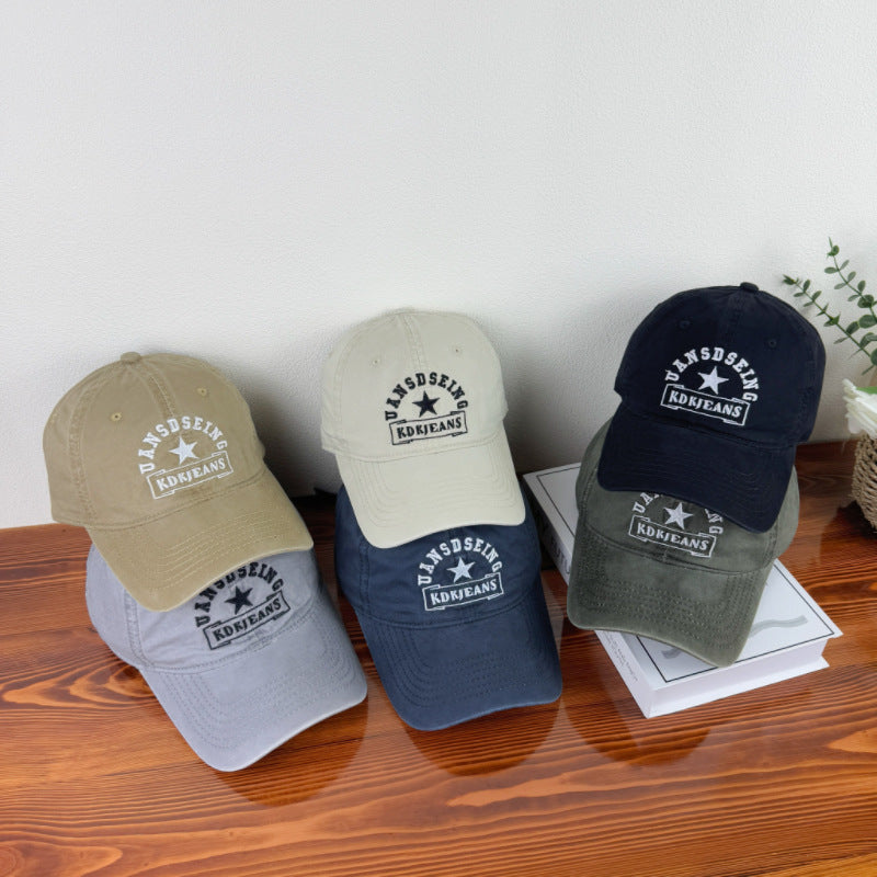 Men's Distressed Vintage Style Baseball Cap