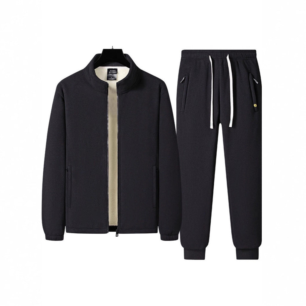 Men's Three-Piece Thermal Fleece Training Set