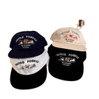 Men's Embroidered Outdoor Adventure Baseball Cap
