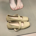 Women's Ballet Flats with Elastic Strap