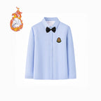 Women's Elegant Long-Sleeve Shirt with Soft Interior