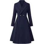 Women's Elegant Oversized Double-Breasted Coat