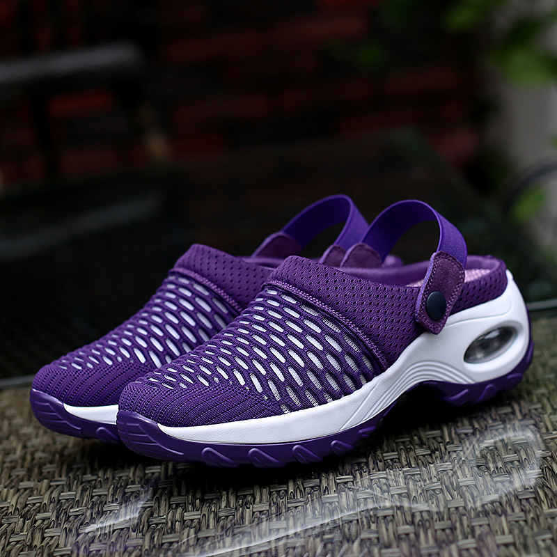 Women's Breathable Clogs with Flexible Strap Design