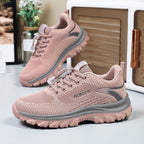 Women's Breathable Sneakers with Quick-Release Fastening