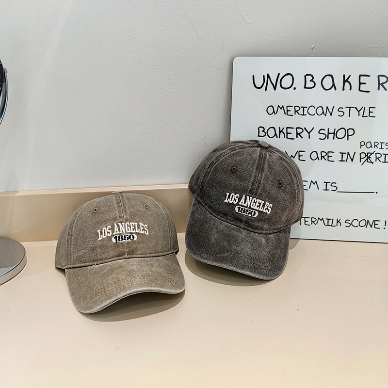 Men's Vintage-Style Cotton Cap