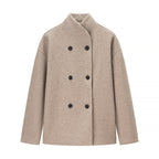 Elegant Double-Breasted Jacket