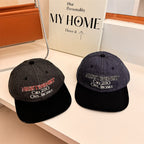 Men's Vintage-Inspired Embroidered Baseball Cap