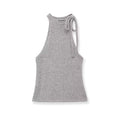 Women's Sleeveless Top with Knot Detail