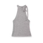 Women's Sleeveless Top with Knot Detail