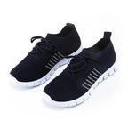 Women's Breathable Sport Sneakers with Elastic Cuff