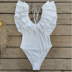 Women's Ruffled Swimsuit
